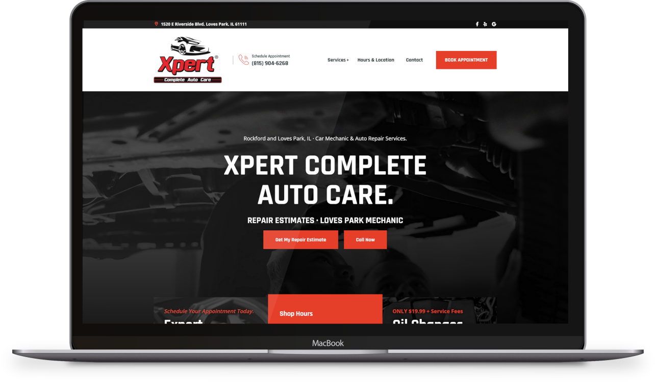 Websites for Auto Repair, Car Mechanic